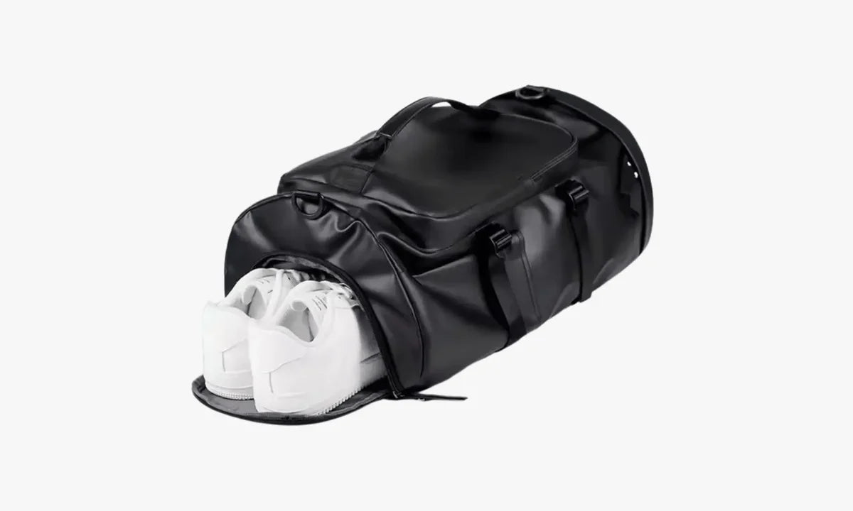 Travel Duffle Bag - Leather Vegan Weekend Bag For Men & Women